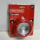 Craftsman Battery Powered Led Magnetic Puck Light Pk CMST98187 New. Price: $15.00.