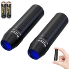 Tacteagle 2 Pack Mini Flashlight Blacklight 365NM UVA-T8 For Pet ... New. Price: $20.84.