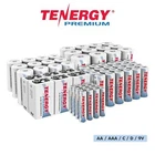 Tenergy Premium High Capacity Aaa D 9V Nimh Rechargeable Batteries Lot New. Price: $32.99.