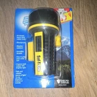 Saf-lite Powerlite Krypton Flashlight Black/yellow 4XAA Rubber Shockproof New. Price: $10.99.