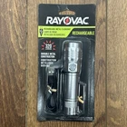 Rayovac Led Metal Rechargeable Flashlight ROVVNHAL8H New. Price: $34.99.