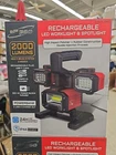 EPOWER360 2000 Lumens Rechargeable Led Worklight & Spotlight New. Price: $48.00.