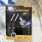 Agearsuk HB-457 Led Cordless Rechargeable Worklight 4-PACK Magnet Hook Modes New. Price: $25.00.