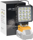 Cordless Led Work Light Compatible With Dewalt 20V Battery, 70W 7000LM Flashligh New. Price: $28.26.