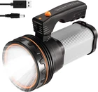 Worlds Brightest 9000 Lumen High Power Led Rechargeable Spotlight - Portable New. Price: $43.26.