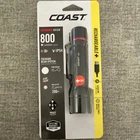 Led Rechargeable Flashlight - Coast HX5R 800 Lumen 200M IP54 Black New. Price: $18.50.