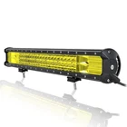 Skyworld Led Light Bar, 23 Inch 324W Triple Row 7D Yellow Amber Flood Spot Co... New. Price: $63.35.