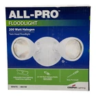 All-pro White Lighting Floodlight 200W Twin Head Halogen MX1 New. Price: $20.00.