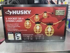 Husky Socket 50 Feet String Caged Work Light Power Cord Indoor/outdoor S14 New. Price: $54.97.