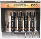 Duracell Durabeam Ultra Hybrid Led Flashlights 1500 Lumens Set Of 4 Usb-c/aaa New. Price: $45.90.