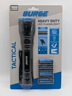 Surge Tactical Heavy Duty Led Flashlight - Black/blue 1000 Lumens New. Price: $34.19.