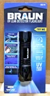 Braun Uv Leak Detector Black Led Flashlight New. Price: $19.99.