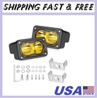 Yellow Led Pods, Akd Part 3 Inch Cree Ditch Lights 40W Spot Flood Combo New. Price: $51.99.