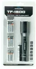 Cyclops TF-1500 Lumen Flashlight Led With 6 Aa Batteries Aluminum Black New. Price: $63.99.