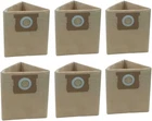 Pack 6 Vacuum Bags For Porter-cable And Stanley 4 Gallon 5 Shop Vac, Replace New. Price: $24.99.