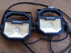Jobsmart Corded Together Work Light 120VAC Two 15-LED Portable Handle Black Used. Price: $43.00.