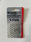 Maglite 1-CELL Aaa Replacement Lamps 107-000-423 Nos Used. Price: $15.00.
