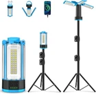 T-sun 10400MAH Camping Light Stand Led Heads 6000K Work #R012 New. Price: $52.39.