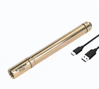 Acebeam PT20 Limited Edition Brass 2X Aaa Or Recharge Edc Penlight 500 Lumens New. Price: $45.00.