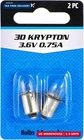 Dorcy 3D-3.6-VOLT, 0.75A Flange Base Krypton Replacement Bulb, 2-PACK (41-1661) New. Price: $7.83.