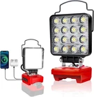 Cordless Led Flashlight For Craftsman V20 Battery, 48W Work With Usb-a New. Price: $46.99.