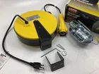 Bayco SL-840 Incandescent Work Light W/ Metal Guard & Single Outlet On 40FT Reel New. Price: $58.49.