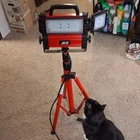 Ace Led Tripod Work Light Adjustable 3-PANEL Corded 120V Red/black Used. Price: $19.95.