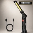 Lhotse Rechargeable Led Work Light Magnetic Base 5 Modes Folding Lamp New. Price: $21.48.