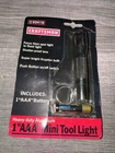 Sears Craftsman Nos Rare Aaa Battery Mini Tool Aluminum 93419 Flashlight New. Price: $39.00.