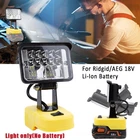 For Ridgid 18V 20V Li-ion Battery Cordless Outdoor Led Work Light W/usb Port New. Price: $25.99.