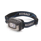 Kobalt 850 Lumen Led Rechargeable Headlamp 6 Light Modes Adjustable Strap New. Price: $27.29.