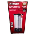 Husky 10,000 Lumen Led Area Utility Work Light Grounded Outlet Usb Portable New. Price: $69.99.