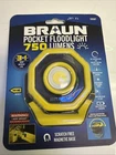 Braun 59587 750 Lumen Rechargeable Led Pocket Floodlight Magnetic New. Price: $28.50.