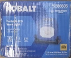 Kobalt 4000/8000 Lumens Portable Led Blue Detachable Work Flood Light - New Open. Price: $45.89.