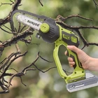 Sun Joe 24V Ion Mini Chainsaw Cordless Battery Guard Green New. Price: $81.00.