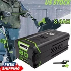For Greenworks GBA80600 8.0AH Volt Battery Replacement GBA80200 Power Tool New. Price: $93.99.