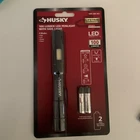 New Husky 100-LUMEN Led Penlight W/ Side Flashlight High Low Strobe Flood. Price: $18.99.