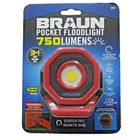 Braun Pocket Floodlight Rechargeable 750 Lumens Magnetic Led New. Price: $38.00.