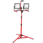 Led Work Light 20000 Lumen Dual-head With Adjustable Tripod Stand, IP65 Waterpro New. Price: $85.72.