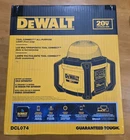 Dewalt DCL074 20V Max Connect All-purpose Cordless Work Light (bare Tool) New. Price: $190.00.