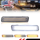 Clear Switchback Led Drl Bumper Signal Lights For 91-97 Toyota Land Cruiser FJ80 New. Price: $79.99.