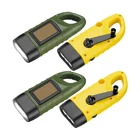 Seancheer Hand Crank Solar Powered Flashlights,compact Emergency Le... Fast Ship New. Price: $32.96.