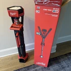 Milwaukee M18 18-VOLT Lithium-lon Cordless Rocket Dual Power Tower Light Used. Price: $179.00.