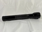 Vintage Mag-lite Black Flashlight Usa Made Complete W/ Tail Cap. Used Heavy Duty. Price: $17.00.