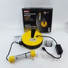 13 Watt Flourescent Work W/ Spotlight, 50' Metal Reel Bayco SL-827 New. Price: $62.00.