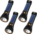 E-shidai 4PCS Solar/rechargeable Multi Function 1000 Lumens Led Flashlight, W... New. Price: $74.79.