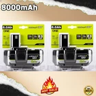 2PACK For Ryobi 8.0AH P108 High Capacity Battery 18VOLT Lithium-ion One Plus New. Price: $33.79.