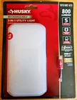 Husky Rechargeable 3-IN-1 Led Utility Light 800 Lumens Magnetic Usb-c 5 Modes (v New. Price: $17.99.