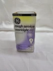 Ge - Rough Service 100 Watt /light Bulb Nib New. Price: $9.95.