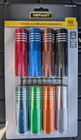 Defiant 8-PACK Aluminum Led Flashlight Set 60 Lumens Multicolor 24 Aaa Batt New. Price: $7.99.